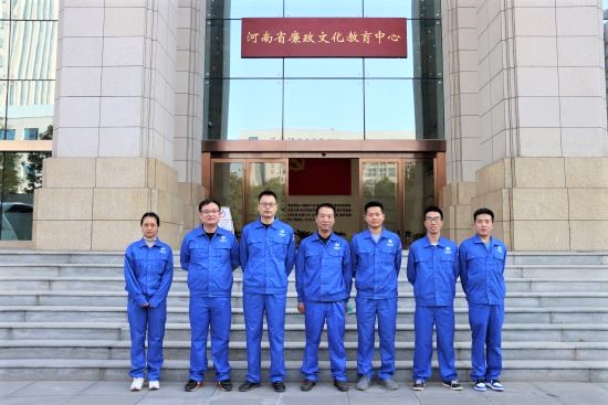 中国水利水电第八工程局有限公司 党建工作 郑州地铁8号线组织参观廉政文化教育中心学习活动